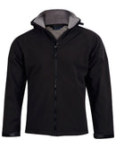 Winning Spirit-Men's Aspen Softshell Hooded Jacket-JK33