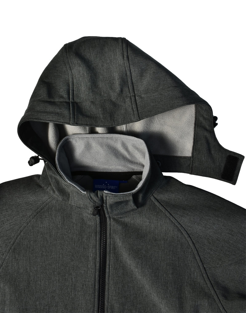 Winning Spirit-Men's Aspen Softshell Hooded Jacket-JK33
