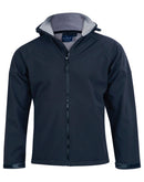 Winning Spirit-Men's Aspen Softshell Hooded Jacket-JK33