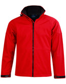 Winning Spirit-Men's Aspen Softshell Hooded Jacket-JK33