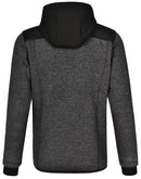 Winning Spirit-Heather Bonded Coral Fleece with Polyester Trim Jacket-JK43