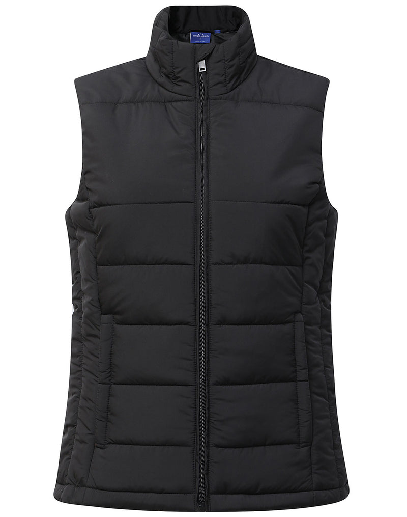 Winnning Spirit - Ladies Sustainable Insulated Puffer Vest (3D Cut) - JK62