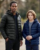 Winning Spirit - Adults Sustainable Lightweight Hooded Puffer Jacket - JK67