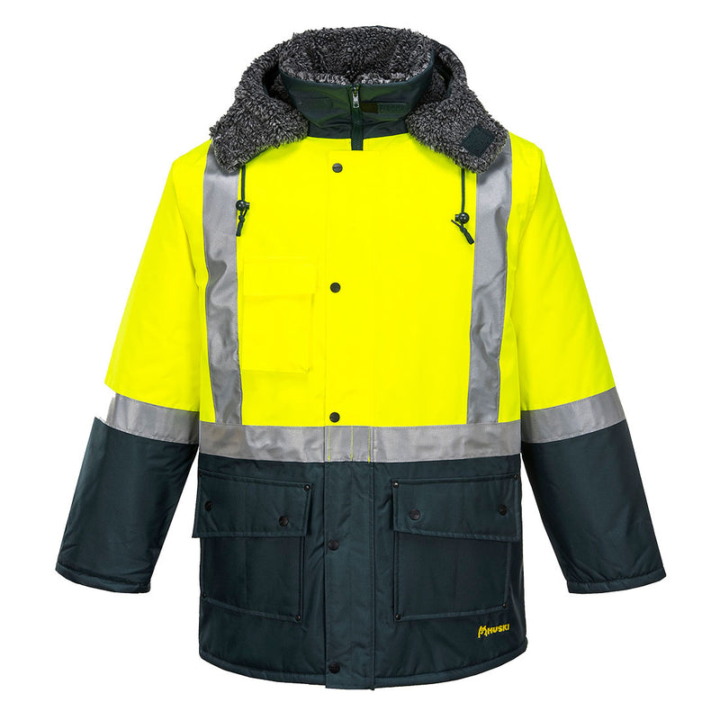 Portwest - Huski Hi-Vis Contrast Freezer Jacket - K8044