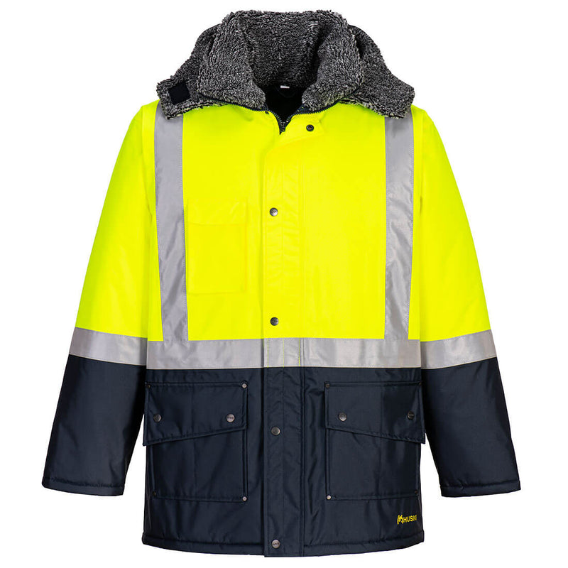 Portwest - Huski Hi-Vis Contrast Freezer Jacket - K8044