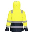 Portwest - K8202 - Huski Hi-Vis Women's Contrast Rain Jacket
