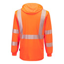 Portwest - L042 - Hi-Vis Lightweight Hooded T-Shirt L/S