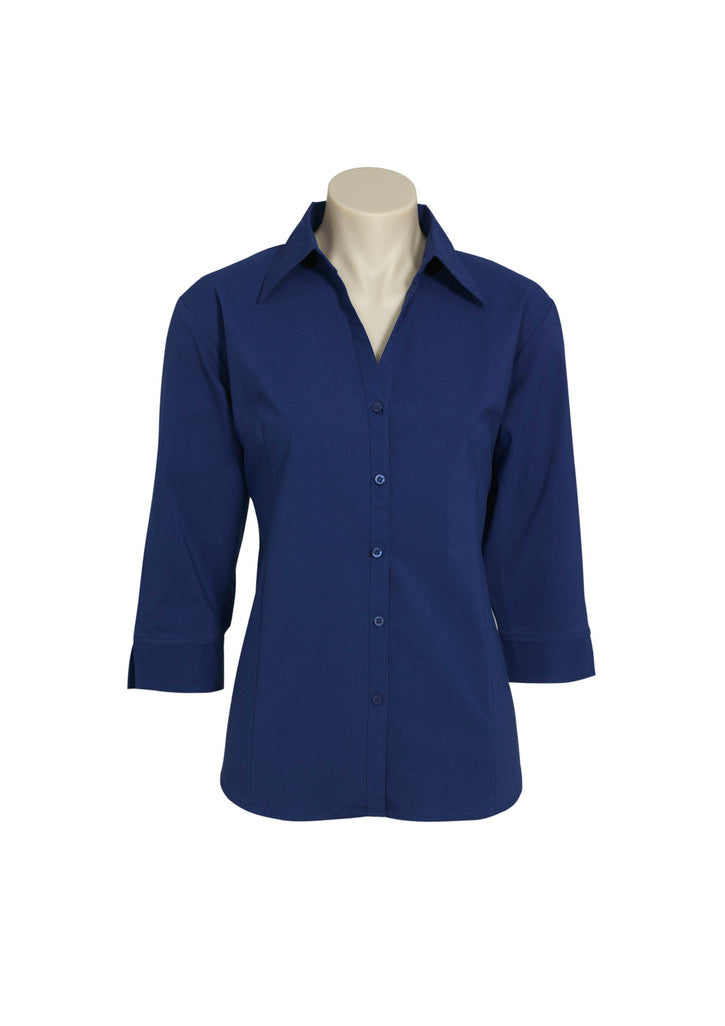 Biz Collection LADIES METRO 3/4 SLEEVE SHIRT   LB7300