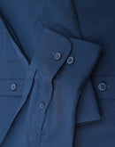 Winning Spirit - Mens Smart Casual Cotton Blend L/S Shirt - M7009L