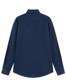 Winning Spirit - Mens Smart Casual Cotton Blend L/S Shirt - M7009L
