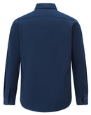 Winning Spirit - Mens Smart Casual Cotton Blend L/S Shirt - M7009L