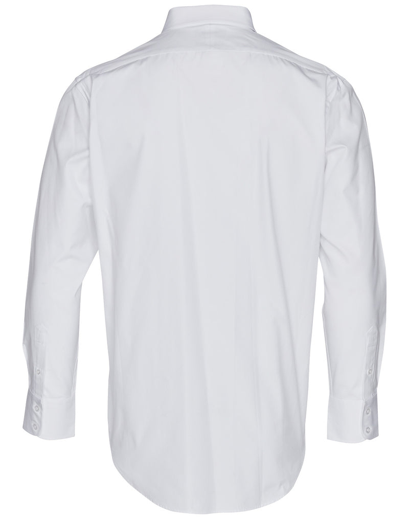 Winning Spirit-Men's CVC Oxford Long Sleeve Shirt -M7040L