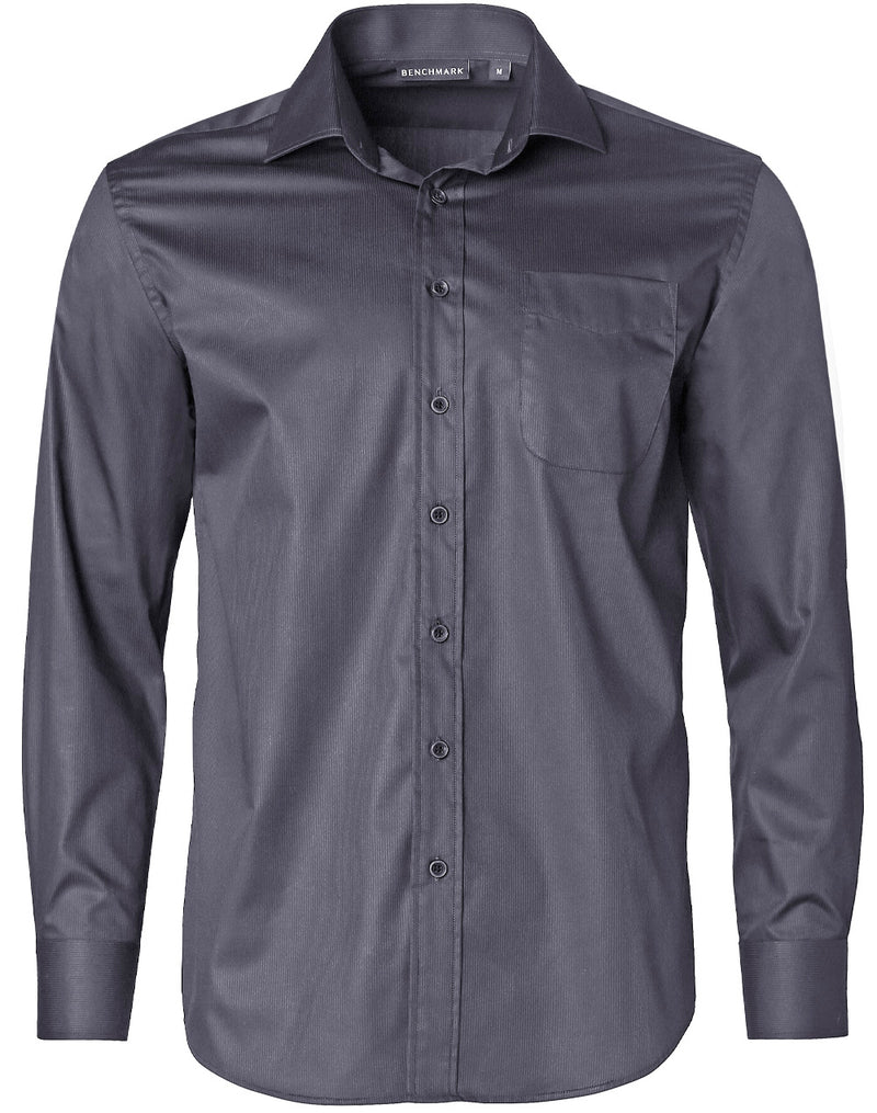 Winning Spirit-Barkley Mens Taped Seam Long Sleeve Shirt -M7110L