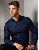 Winning Spirit-Barkley Mens Taped Seam Long Sleeve Shirt -M7110L