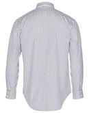 Winning Spirit-Men's Sateen Stripe Long Sleeve Shirt-M7310L