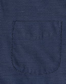 Winning Spirit-Ascot Mens Long Sleeve Dot  Jacquard Stretch Shirt-M7400L