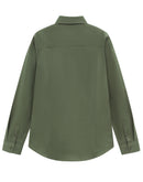 Winning Spirit - Womens Smart Casual Cotton Blend L/S Shirt - M8009L