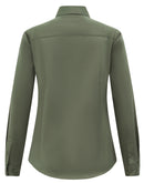 Winning Spirit - Womens Smart Casual Cotton Blend L/S Shirt - M8009L