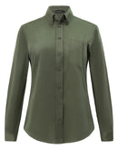 Winning Spirit - Womens Smart Casual Cotton Blend L/S Shirt - M8009L