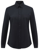 Winning Spirit - Womens Smart Casual Cotton Blend L/S Shirt - M8009L