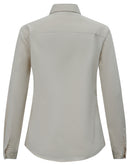 Winning Spirit - Womens Smart Casual Cotton Blend L/S Shirt - M8009L