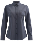 Winning Spirit - Mens Smart Casual Cotton Blend L/S Shirt - M7009L