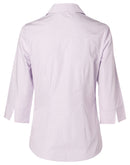 Winning Spirit-Women's Mini Check 3/4 Shirt-M8360Q