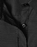 Winning Spirit Ascot Ladies Long Sleeve Dot Jacquard Stretch Shirt (M8400L)