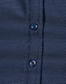 Winning Spirit Ascot Ladies Long Sleeve Dot Jacquard Stretch Shirt (M8400L)