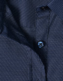 Winning Spirit Ascot Ladies Long Sleeve Dot Jacquard Stretch Shirt (M8400L)