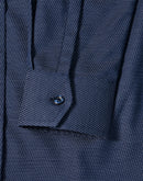 Winning Spirit Ascot Ladies Long Sleeve Dot Jacquard Stretch Shirt (M8400L)