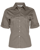 Winning Spirit-Women's Short Sleeve Military Shirt-M8911