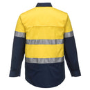 Portwest - MA801 - Hobart Hi-Vis Lightweight Contrast Shirt L/S