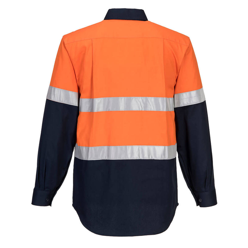 Portwest - MA803 - Industrial Long Sleeve D/N Shirt