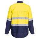 Portwest - MA803 - Industrial Hi-Vis Lightweight Contrast Shirt L/S