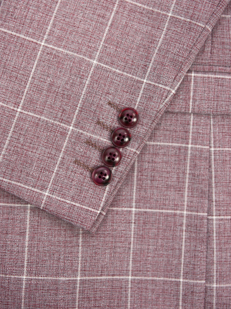 Boulvandre - 2997 Wool Blend Check Suit