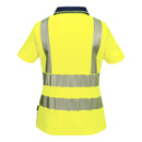 Portwest - ML210 - Hi-Vis Womens Cotton Comfort Contrast Polo Shirt S/S