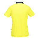 Portwest - ML211 - Hi-Vis Women's Cotton Comfort Contrast Class D Polo Shirt S/S