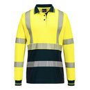 Portwest - ML212 - Hi-Vis Women's Cotton Comfort Polo Shirt L/S