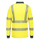 Portwest - ML212 - Hi-Vis Women's Cotton Comfort Polo Shirt L/S