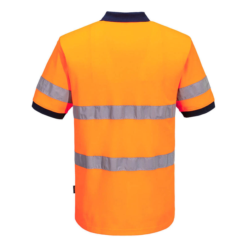 Portwest - Hi-Vis Class D/N Contrast Polo shirt S/S - MP410