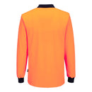 Portwest - MP414 - Hi-Vis Cotton Comfort Contrast Class D Polo Shirt L/S