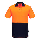 Portwest - MP415 - Hi-Vis Cotton Comfort Contrast Class D Polo Shirt S/S