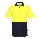 Portwest - MP415 - Hi-Vis Cotton Comfort Contrast Class D Polo Shirt S/S