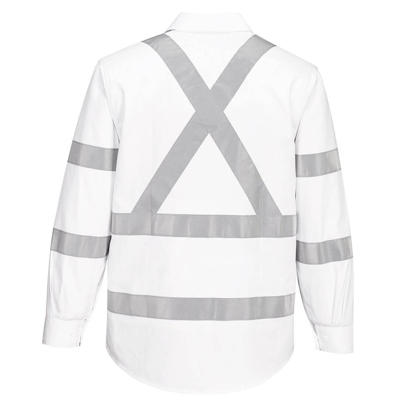 Portwest - MX303 - Taped Night Cotton Drill Shirt