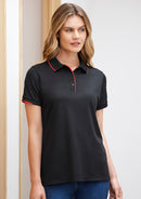 Biz Colection - Womens Focus Short Sleeve Polo - P313LS