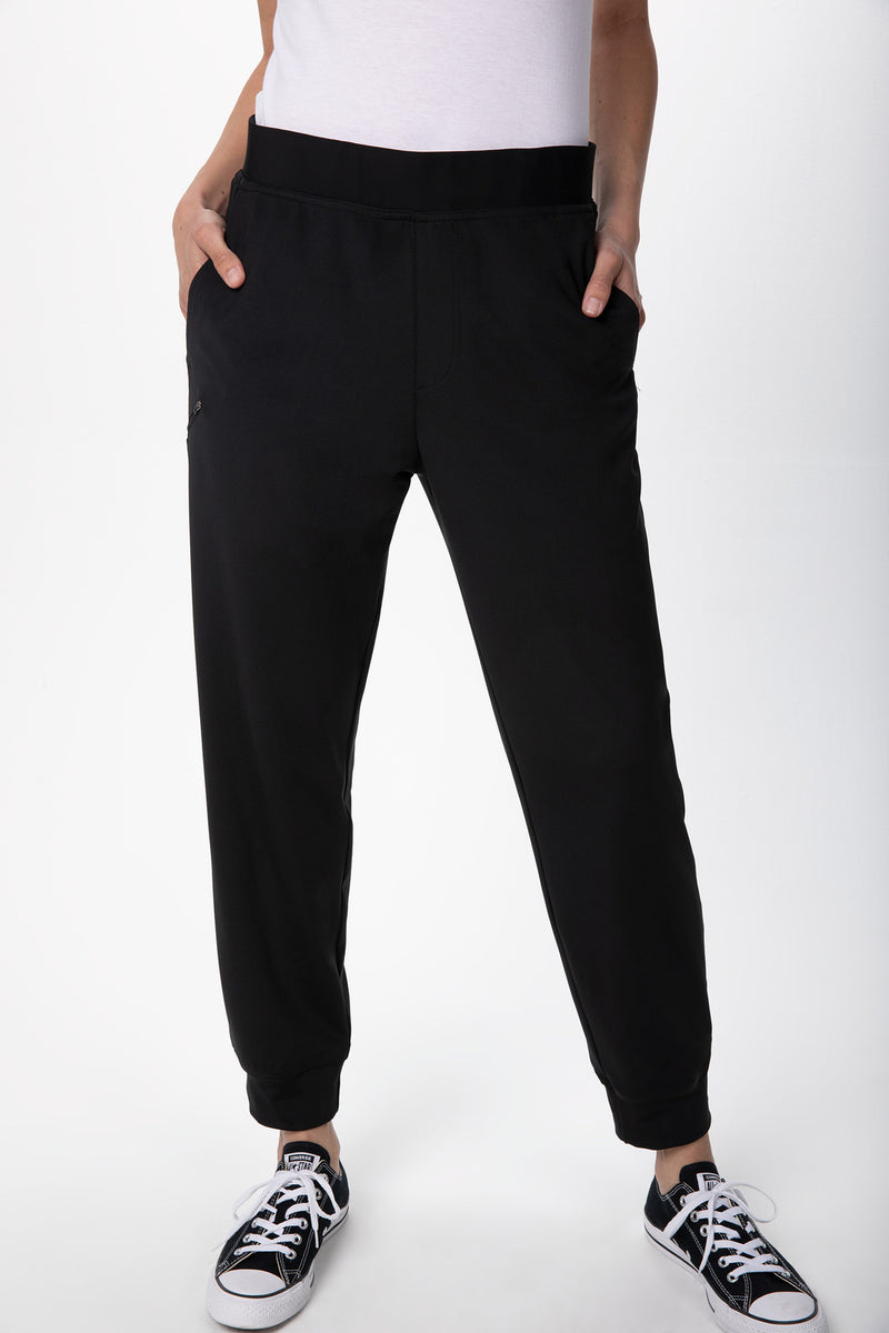 Chef Works - Jogger 2.0 Chef Pants - Black - PBE02