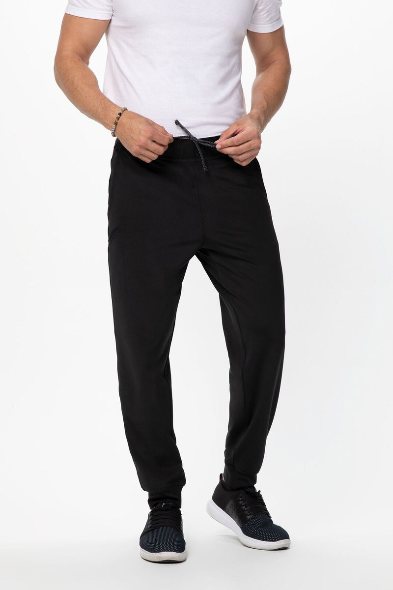 Chef Works - Jogger 2.0 Chef Pants - Black - PBE02