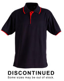 Winning Spirit -Men's Contrast Pique Short Sleeve Polo -PS08