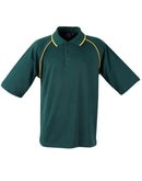 Winning Spirit-Men's CoolDry® Raglan Short Sleeve Contrast Polo-PS20-1st